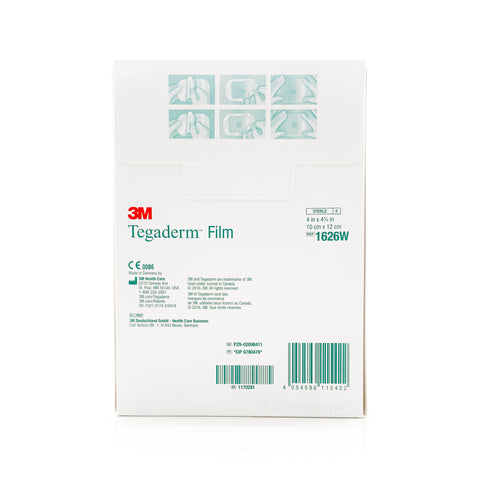 3M™ Tegaderm™ Film 1626W  4inx4.75in