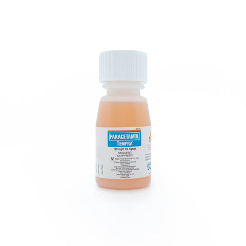 Tempra® 120mg/5mL Orange Syrup (1-5yo) 30mL Zuellig Pharma Corporation