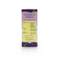 Temprazin® 5mg/5mL Syrup Grape Flavor 60mL