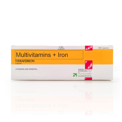 Terraferon Multivitamins + Iron Capsules