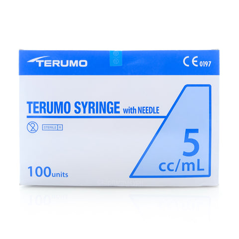 Terumo Syringe with Needle 5cc/mL