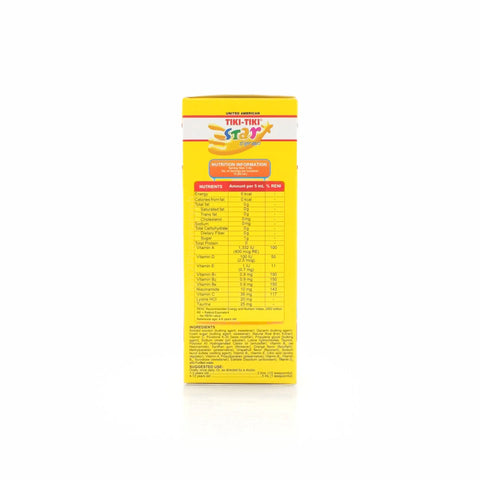 Tiki-Tiki® Star Syrup 60ml UNILAB INC. United Laboratories, Incorporated