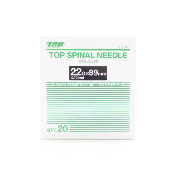 Top Spinal Needle 22G x 89mm