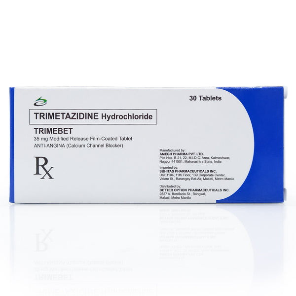 Trimebet Trimetazidine HCI 35mg Tablets