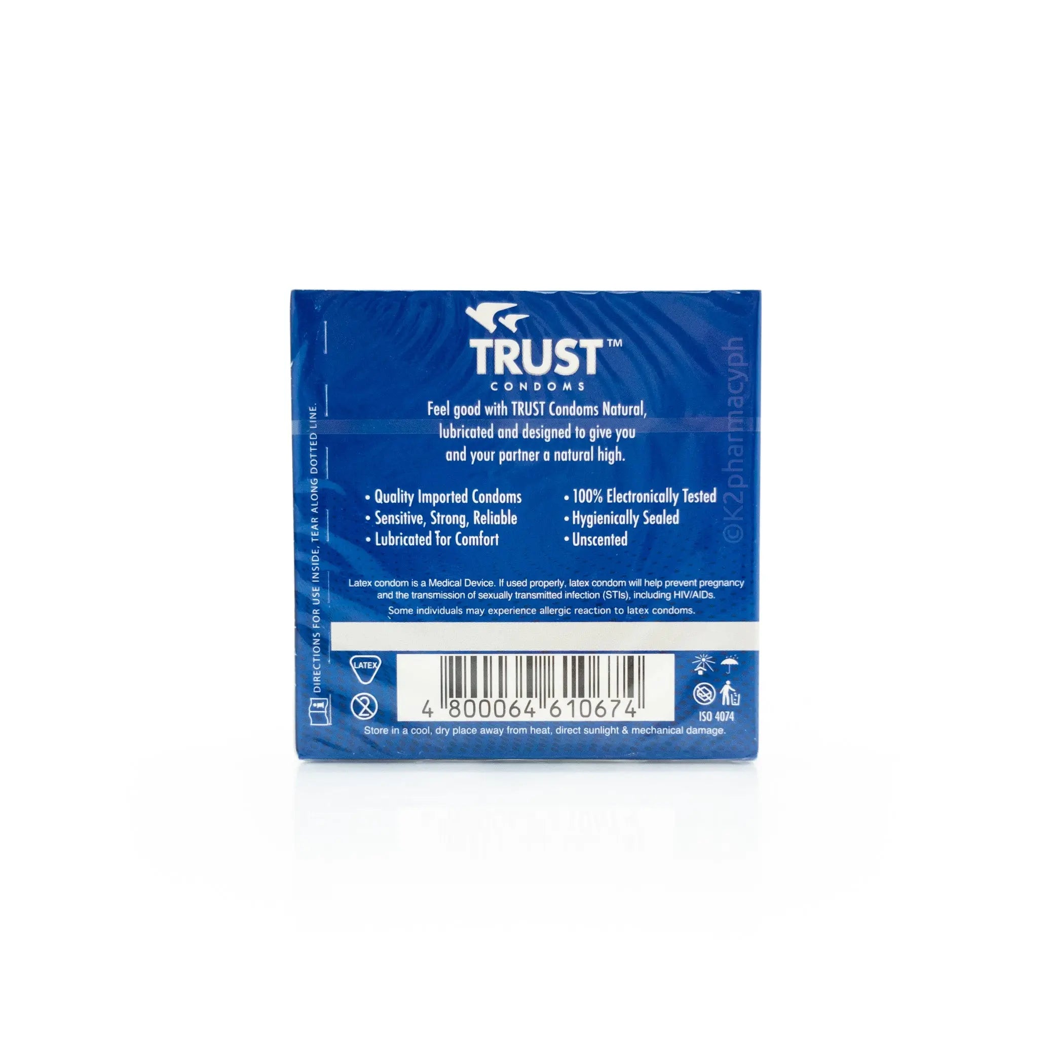 Trust Condoms Natural Integrated Marketing & Distribution Services Corp.