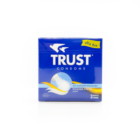 Trust® Condom Ultra thin  Powder Fresh Scent