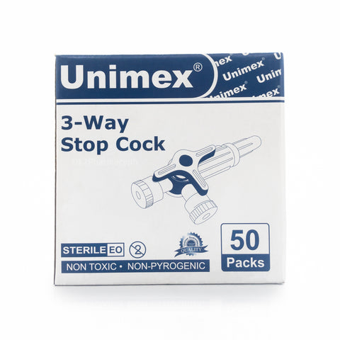 Unimex® 3-Way Stop Cock
