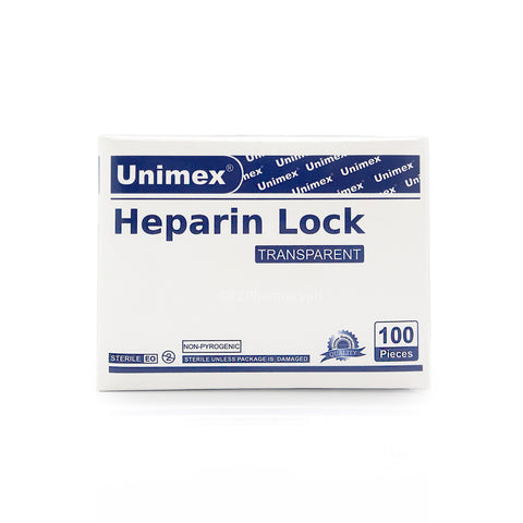 Unimex® Heparin Lock Transparent