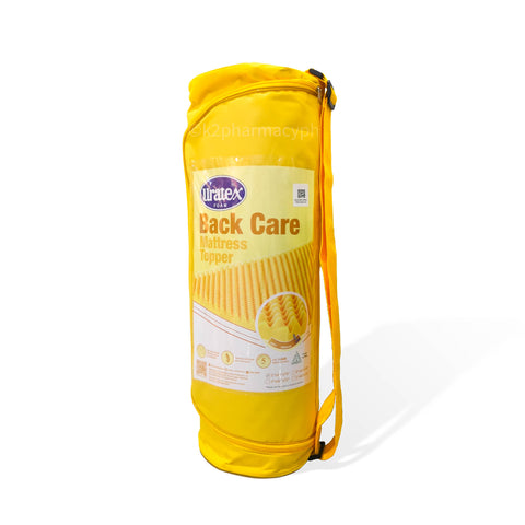 Uratex® Foam Back Care Mattress Topper in Yellow