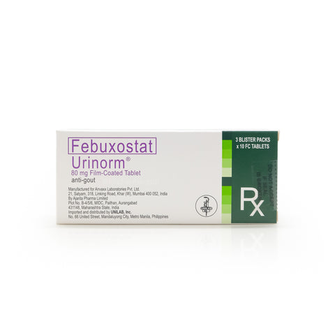 Urinorm® 80mg Film-Coated Tablet