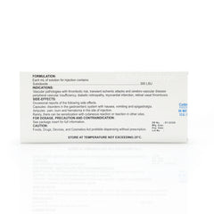 Vessel Due-F Sulodexide 300lsu/mL Solution for Injection (IM/IV) Ampoules