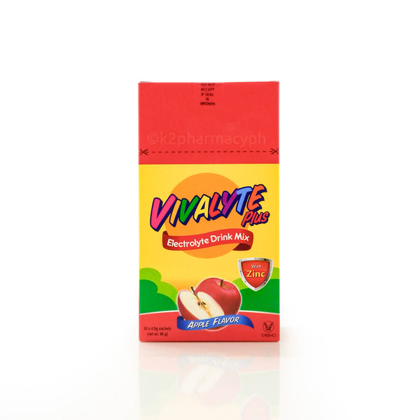 Vivalyte Plus with Zinc Sachets Apple Flavor