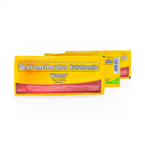 Woods' Dextromethorphan Hydrobromide 20mg/7mL Syrup