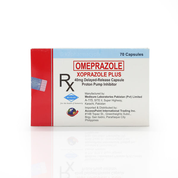 Xoprazole Plus Omeprazole 40mg Capsules