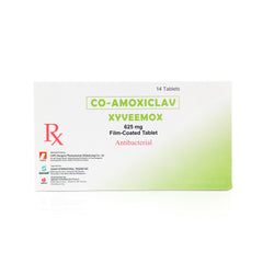 Co-Amoxiclav Xyveemox 625mg Film-Coated Tablet