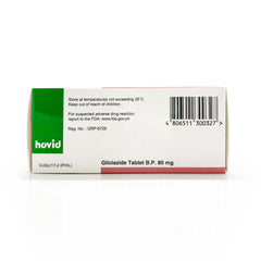 Zebet Gliclazide 80mg Tablets