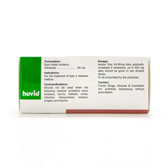 Zebet Gliclazide 80mg Tablets