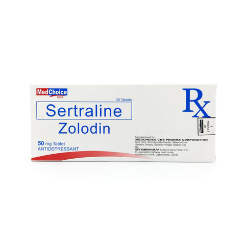 Zolodin Sertraline 50mg Tablet