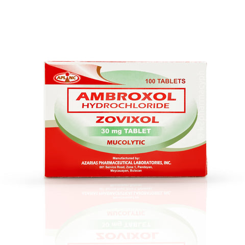 Zovixol Ambroxol HCI 30mg Tablets